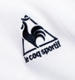 LE COQ SPORTIF 半袖ポロシャツ ホワイト: フロント刺繍