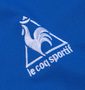 LE COQ SPORTIF 半袖ポロシャツ ブルー: フロント刺繍