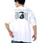 ウルトラマン Tシャツ(半袖) ホワイト: バックスタイル