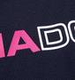 DIADORA プラクティスシャツ(半袖) ネイビー×ピンク: