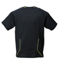 DESCENTE Tシャツ(半袖) ブラック: バックスタイル