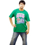 仮面ライダー 半袖Tシャツ グリーン: