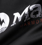 Marmot 半袖Tシャツ ブラック: フロントプリント