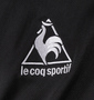 LE COQ SPORTIF ハーフジップシャツ(半袖) ブラック: