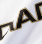 DIADORA 半袖プラクティスシャツ ホワイト×ブラック: フロントプリント