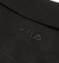 FILA GOLF カモメッシュ半袖ポロシャツ ブラック: