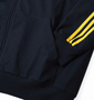 adidas フルジップパーカー ネイビー: サイドポケット