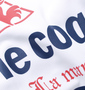 LE COQ SPORTIF 半袖Tシャツ ホワイト: フロントプリント