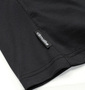 adidas 半袖ポロシャツ ブラック: フロント右裾ネーム