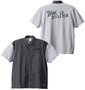 DICKIES フルオープン半袖ポロシャツ モクグレー: