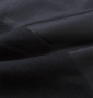 DICKIES フルオープン半袖ポロシャツ ブラック: 生地拡大