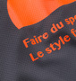 LE COQ SPORTIF 半袖Tシャツ チャコール: プリント拡大