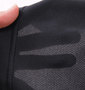 DESCENTE ライトドライメッシュ長袖Tシャツ ブラック: 透け感