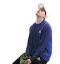 adidas 長袖Tシャツ ネイビー: