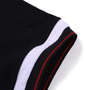 DESCENTE 半袖タフポロシャツ ブラック: 袖口