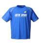 lotto DRYメッシュ半袖Tシャツ ブルー: