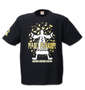新日本プロレス オカダ・カズチカ「ココペリ」半袖Tシャツ ブラック: