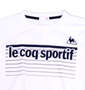 LE COQ SPORTIF 半袖Tシャツ ホワイト: