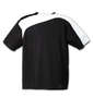 DESCENTE クールトランスファー半袖Tシャツ ブラック: バックスタイル