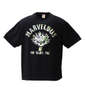 新日本プロレス 真壁刀義UG SKULL FIRE半袖Tシャツ ブラック: