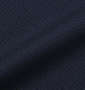LE COQ SPORTIF ハーフジップ半袖シャツ ネイビー: 生地拡大