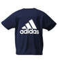 adidas 半袖Tシャツ ネイビー: バックスタイル