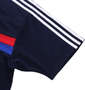 adidas 半袖Tシャツ ネイビー: 袖口