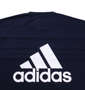 adidas 半袖Tシャツ ネイビー: バックプリント拡大