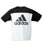 adidas 半袖Tシャツ ホワイト×ブラック: バックスタイル