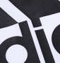 adidas 半袖Tシャツ ホワイト×ブラック: バックプリント拡大