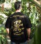 Ed Hardy 半袖Tシャツ ブラック×イエロー: