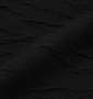 Roen grande 斜め膨れジャガード半袖Tシャツ ブラック: 生地拡大