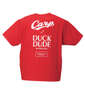 b-one-soul 広島東洋カープ×DUCK DUDE「ALL FACE」半袖Tシャツ レッド: