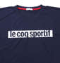 LE COQ SPORTIF サンスクリーン半袖Tシャツ ネイビー: