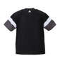 LE COQ SPORTIF サンスクリーン半袖Tシャツ ブラック: バックスタイル