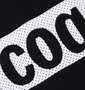LE COQ SPORTIF サンスクリーン半袖Tシャツ ブラック: プリント拡大
