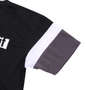 LE COQ SPORTIF サンスクリーン半袖Tシャツ ブラック: 袖口