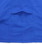 DESCENTE エアスルーメッシュ半袖Tシャツ ブルー: ミュージックプレイヤーポケット