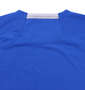 DESCENTE エアスルーメッシュ半袖Tシャツ ブルー: 再帰反射