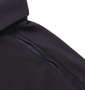 DESCENTE サンスクリーンカノコ半袖ポロシャツ ブラック: 肩のベンチレーション