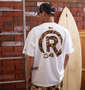 RealBvoice RBV BIG CAMO半袖Tシャツ ホワイト