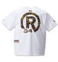 RealBvoice RBV BIG CAMO半袖Tシャツ ホワイト: バックスタイル