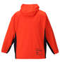 DESCENTE タフクロス フーデッドジャケット オレンジ: バックスタイル