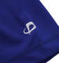Phiten RAKUシャツSPORTSドライメッシュ半袖Tシャツ ロイヤルブルー×ホワイト: 袖刺繡