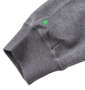 RealBvoice ダンボールスタンドフルジップジャケット グレー: 右袖口刺繍