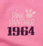 PINK PANTHER×FLAGSTAFF ピンクパンサーフルジップパーカー ピンク: 右胸刺繍