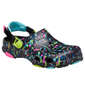 crocs サンダル(CLASSIC ALL TERRAIN TERRAZZO CLOG) ブラック×マルチ: