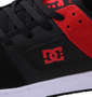 DCSHOES スニーカー(MANTECA SE) ブラック×ブラック×レッド: