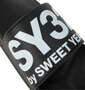 SY32 by SWEET YEARS シャワーサンダル ブラック: