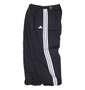 adidas 3ST WVウーブントラックパンツ ブラック×ホワイト: サイドスタイル